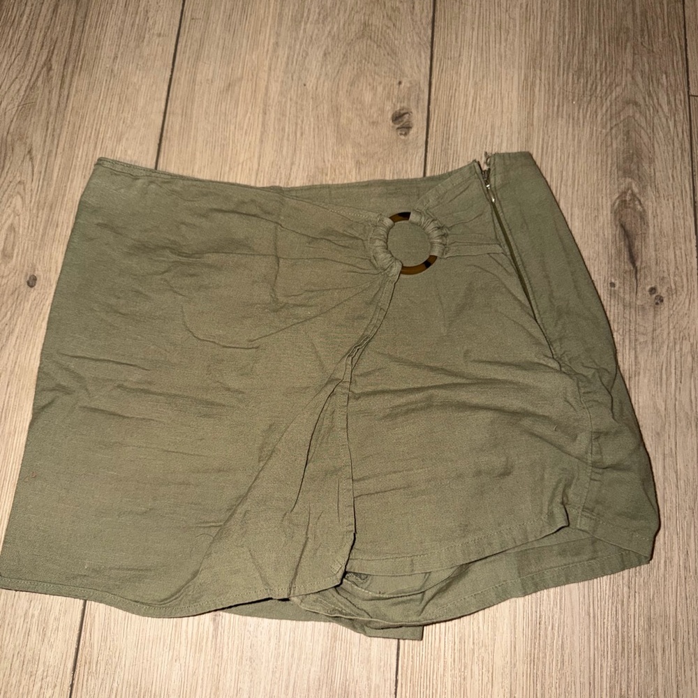 Abercrombie & Fitch Olive Green Skirt